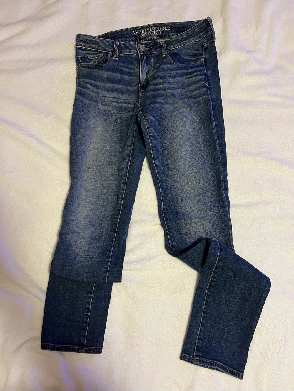American Eagle Outfitters Women's Skinny Super Stretch Jeans Size 10 X-Long
